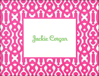 Cameron Folded Note Cards - Letterpress
